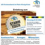 Einladung zum Vortrag über Beamtenversorgung mit anschließendem dlh-Lehrkräftestammtisch des Kreisverbands Main-Kinzig