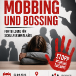 dlh Offenbach: Anti-Mobbing/Anti-Bossing Fortbildung für Schulpersonalräte am 02.09.2026